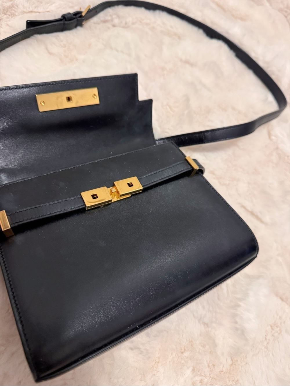 Saint Laurent Mini Manhattan shoulder bag - Picture 9 of 12